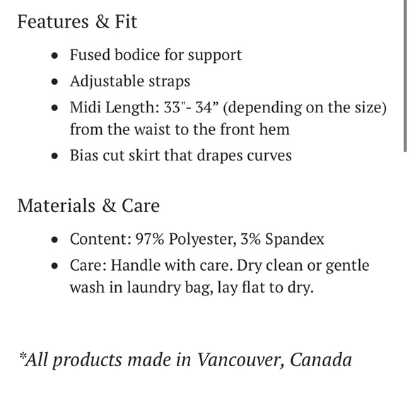 PARK & FIFTH yellow silk dress - Picture 5 of 6